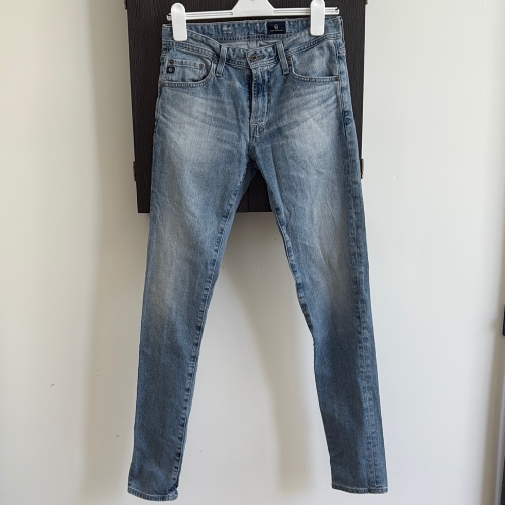 Ag Adriano Goldschmied Slim Blue Jeans Versatile Style